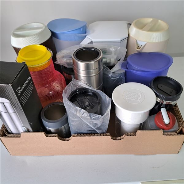 Juice jugs and misc. items