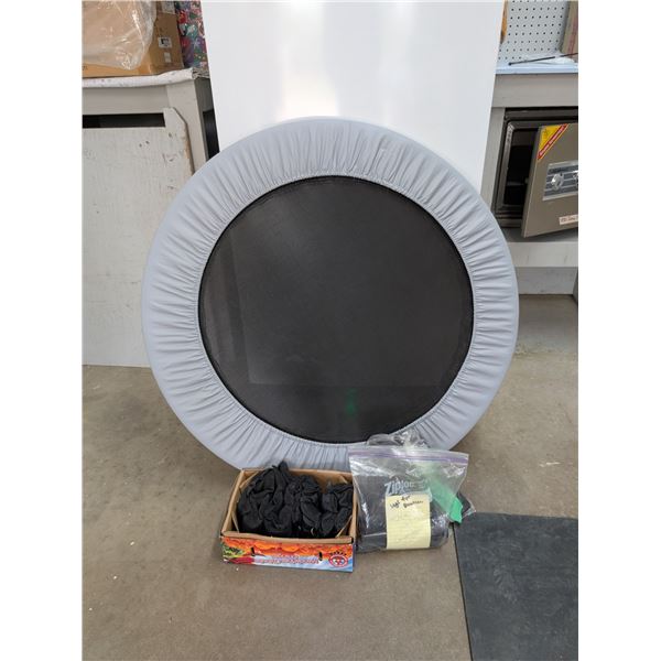 37" Trampoline for workouts w/ Weights