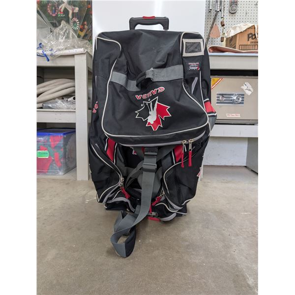 Great Condition Hockey Bag With Wheels and ETC.