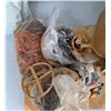 Image 2 : Box full Macrame Items (Rope, Books, Beads, and etc.) W/ Box