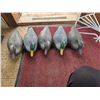 Image 2 : (5) Plastic Mallard Decoys For hunting