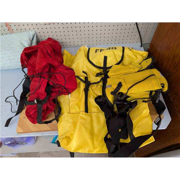 FFMB Back Packs and harness All Brand new Never Used