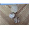 Image 2 : (2) Vintage Baseball Gloves (1) Hardly Used w/ (3) Baseballs