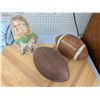 Image 1 : Vintage Footballs w/ Vintage Meath Park Mini Statue