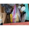 Image 7 : MISC. Item lot (Plastic cups, forks and etc. Bug Spray, sun screen, and etc.)