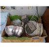 Image 1 : MISC. Kitchen Items (Mixing Glass bowls, Plates, Utensil Dish Washer Holders, and etc.)