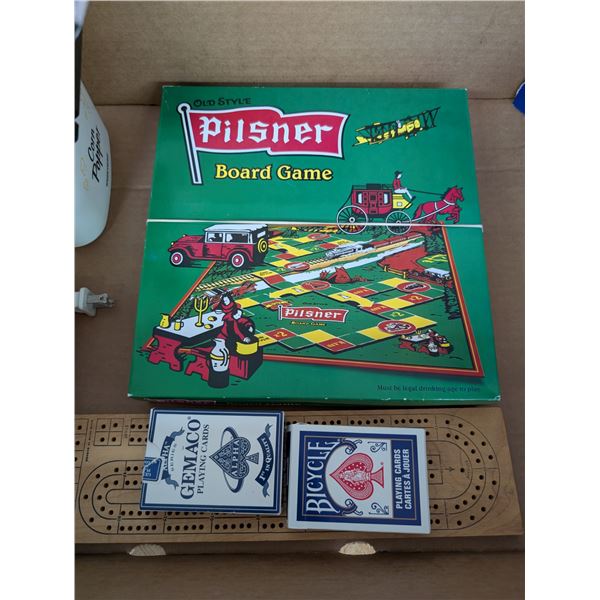 Collection of Games w/ Popcorn Maker and Kernels