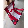 Image 4 : MISC. Lot New Canadian Lawn Chair, Canadian Flags, toasting Forks, and bike helmet