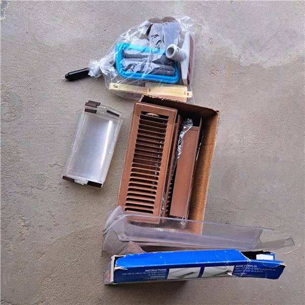 lot of registers and related items