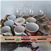 Image 2 : Lot of glasses and mugs