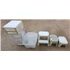 Image 6 : Collection of Stools and tubber ware storage Units