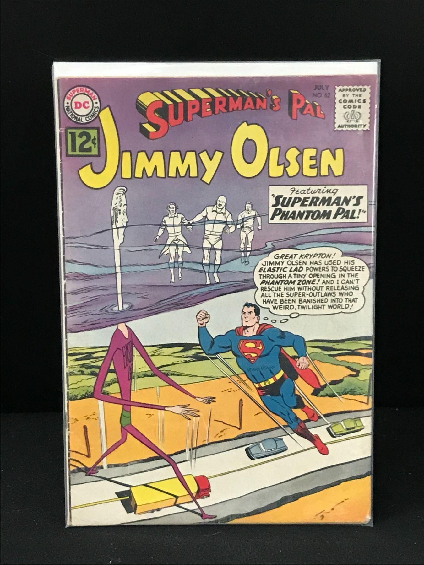 DC COMICS NO.62 SUPERMANS PAL JIMMY OLSEN