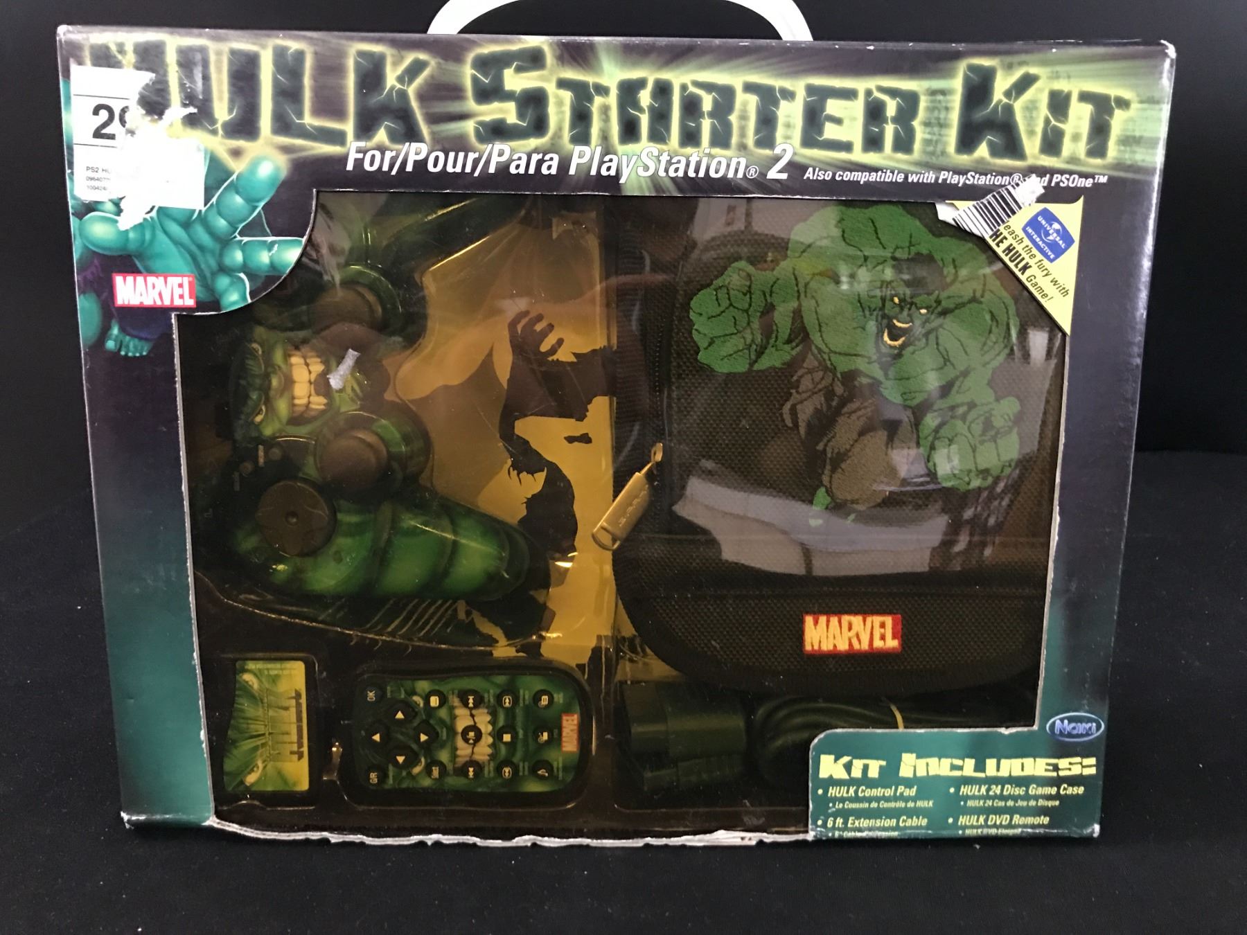 SEALED SONY PLAYSTATION HULK SMASH CONTROLLER SET