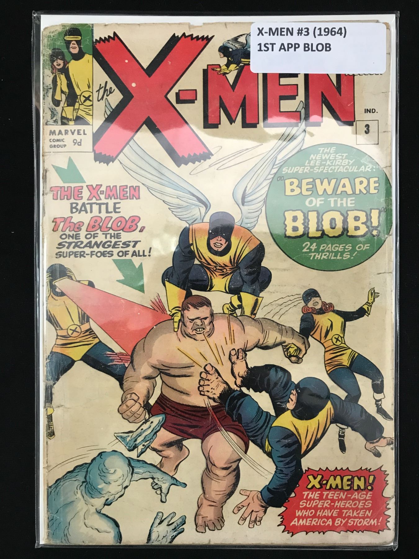 Key Marvel Comics HUGE KEY MARVEL COMICS NO.3 X-MEN