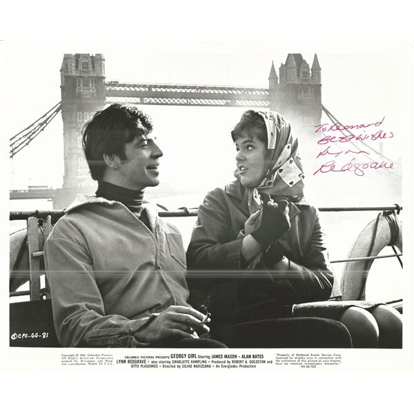 Georgy Girl Lynn Redgrave Signed Movie Photo