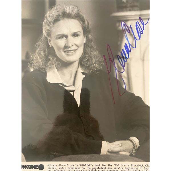 Glenn Close signed photo
