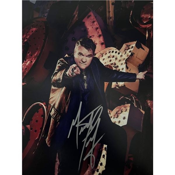 Musician Meatloaf signed photo. GFA Authenticated