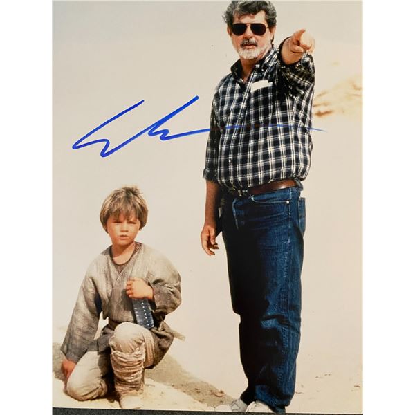 Star Wars George Lucas signed photo