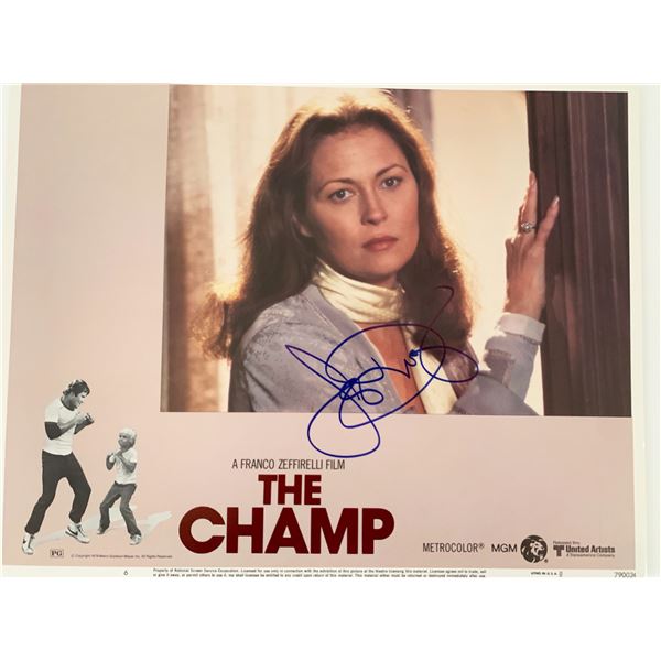 The Champ Signed Lobby Card