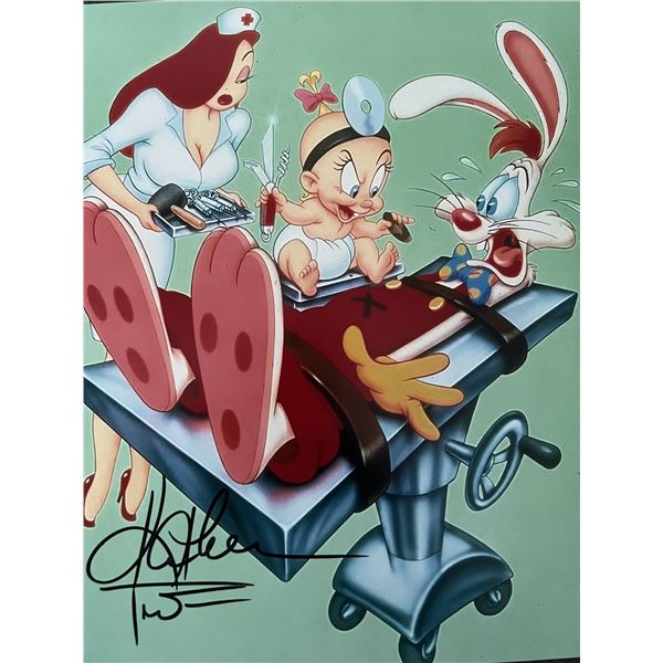 Who Framed Roger Rabbit Kathleen Turner signed movie photo