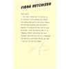 Image 1 : Guiding Lights Fiona Hutchison signed letter