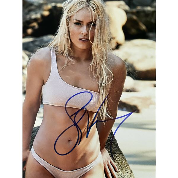 World Cup Skier Lindsey Vonn signed photo