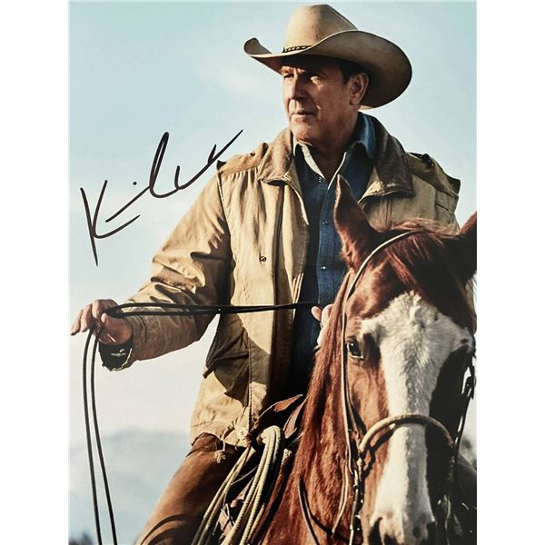 Yellowstone Kevin Costner signed photo