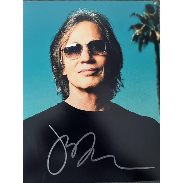 Singer Jackson Browne signed photo