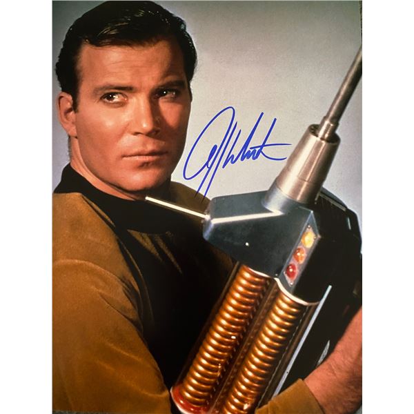 Star Trek William Shatner signed photo