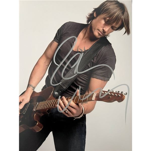 Country Superstar Keith Urban signed photo