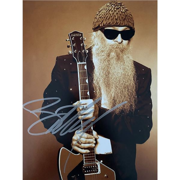 ZZ Top Billy Gibbons signed photo. GFA Authenticated