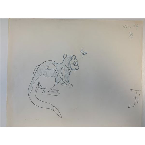 Original cartoon artwork sericel