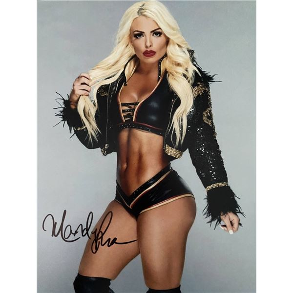 WWE Mandy Rose signed photo