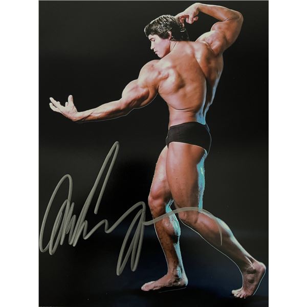 Arnold Schwarzenegger signed photo