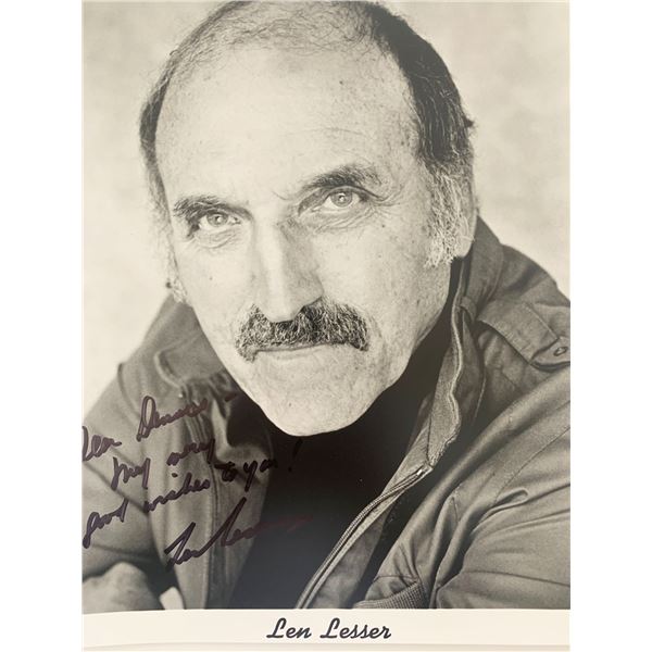 Seinfeld's Len Lesser signed photo