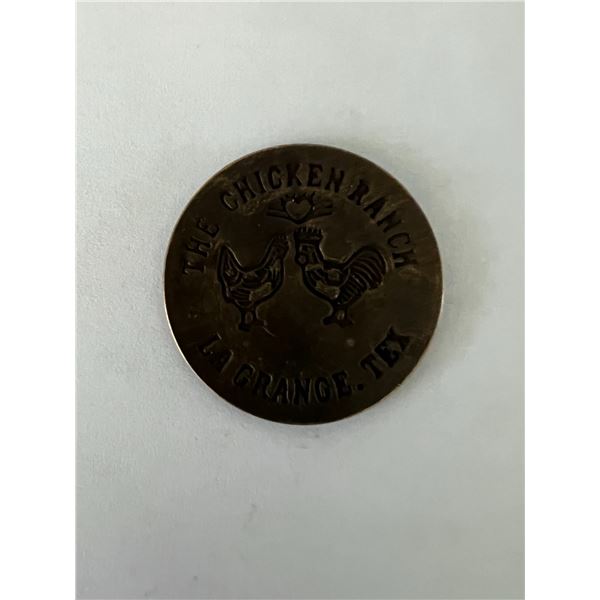 The Chicken Ranch Replica Brothel Coin Token