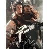 Image 1 : Aliens Sigourney Weaver signed movie photo