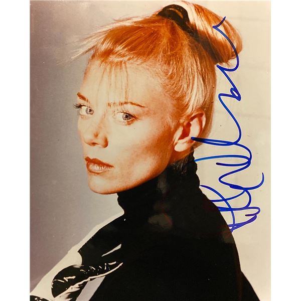 La Femme Nikita Peta Wilson signed photo. GFA Authenticated