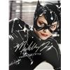 Image 1 : Batman Michelle Pfeiffer signed movie photo