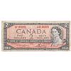 Image 1 : Bank of Canada 1954 Two Dollars