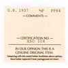 Image 6 : G.B. 1937 1/2P PF64 ICCS