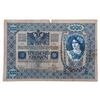 Image 2 : Austria Hungary  - 1902 - Printed Likely in 1919 -1000 Kronen -Circulated After WW1