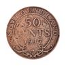NFLD. 1917 Historical Silver Fifty cents