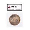 Canada 1963 Silver Dollar MS63 KSA