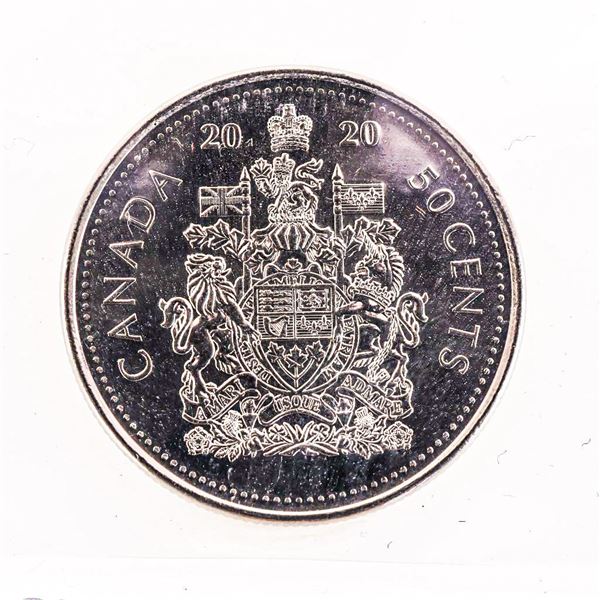 Canada 2020 Fifty Cents MS66 ICCS