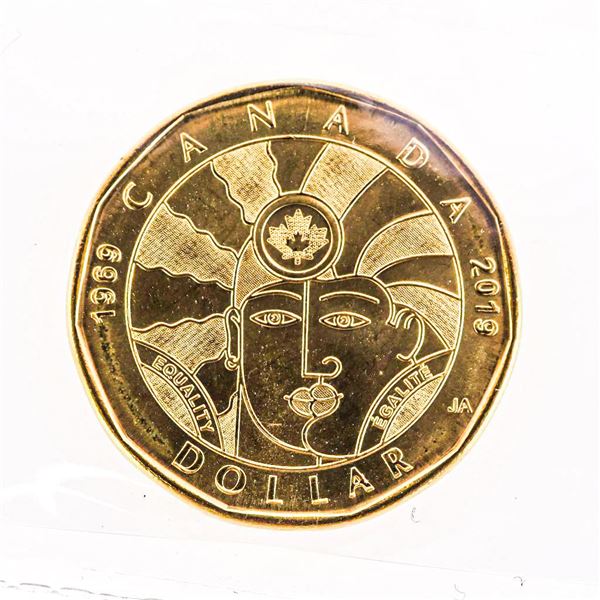 Canada 2019 Equality One Dollar Coin MS66 ICCS