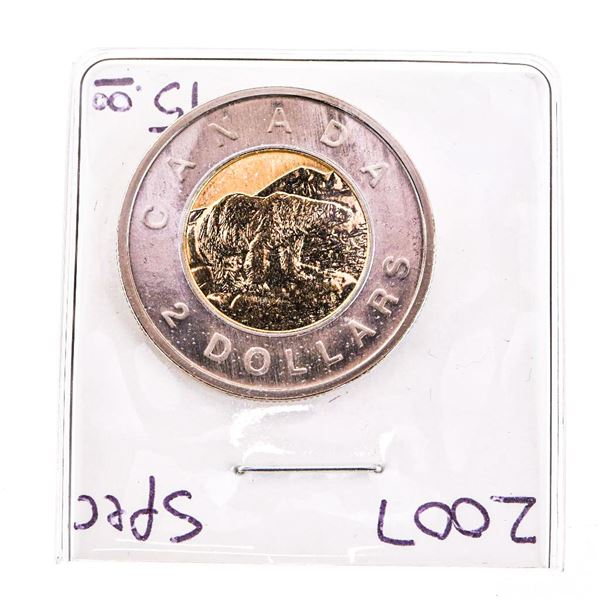 Canada 2007 Two Dollars SPEC