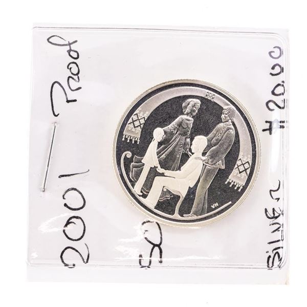 Canada 2001 Silver Proof Fifty Cents