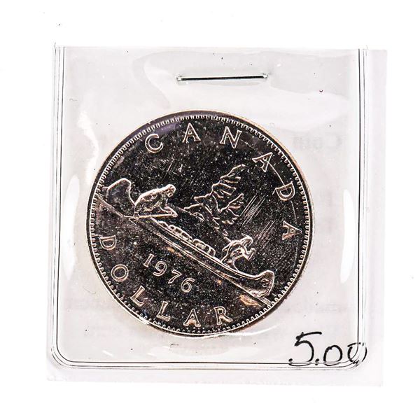 Canada 1976 Nickel Dollar Coin