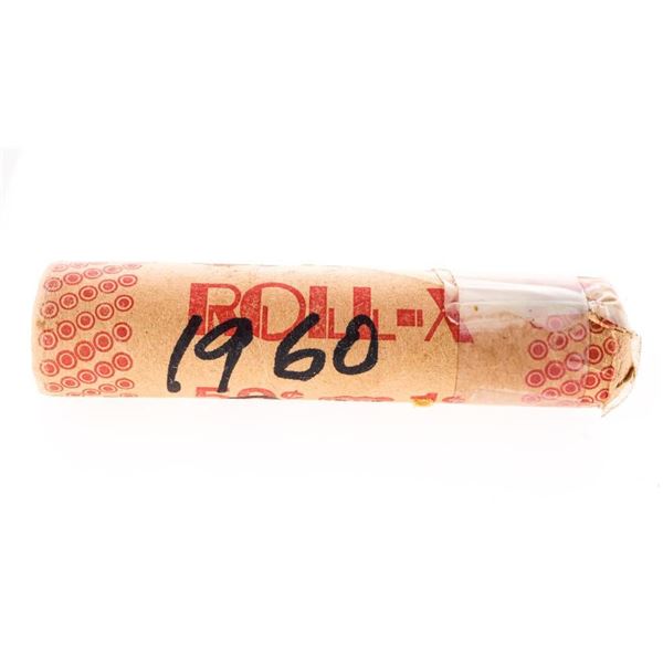 Canada Roll 1960 One Cent Coins BU Red